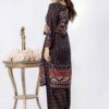 Ajrak Collection with hand work and Printed Trousers 04 - Image 2