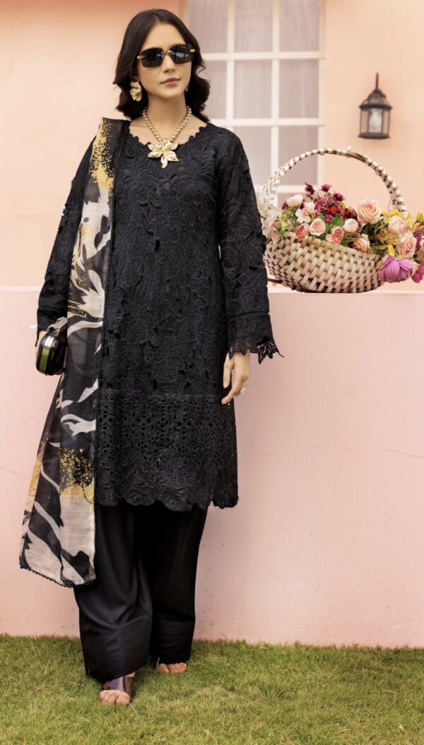 Rang Rasiya with Farshi Shalwar Black Kids - Image 3