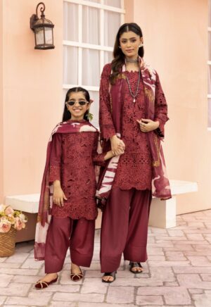 Rang Rasiya with Farshi Shalwar Red Kids