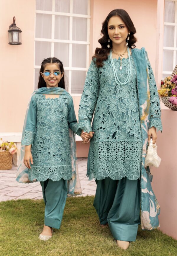 Rang Rasiya with Farshi Shalwar Blue Kids