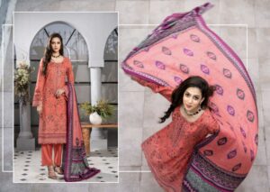 Munira Designer - Dhanak - Pink