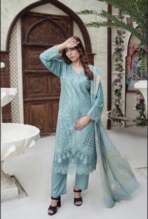 ChikanKari Blue