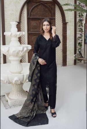 ChikanKari Black