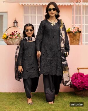 Rang Rasiya - Farshi Shalwar - Black